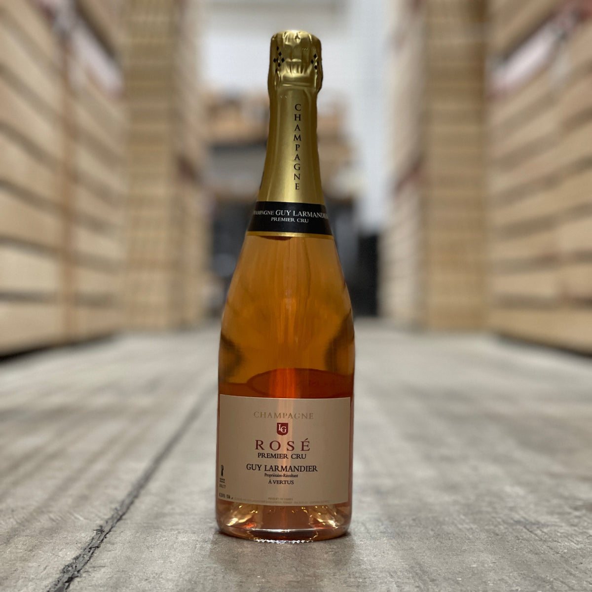 Guy Larmandier Premier Cru Brut Rose, Champagne, France NV