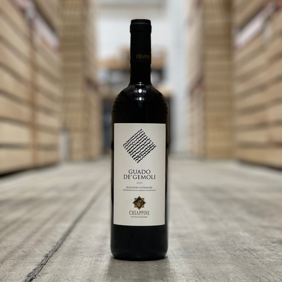Giovanni Chiappini 'Guado de' Gemoli' Bolgheri Superiore, Tuscany, Italy 2019