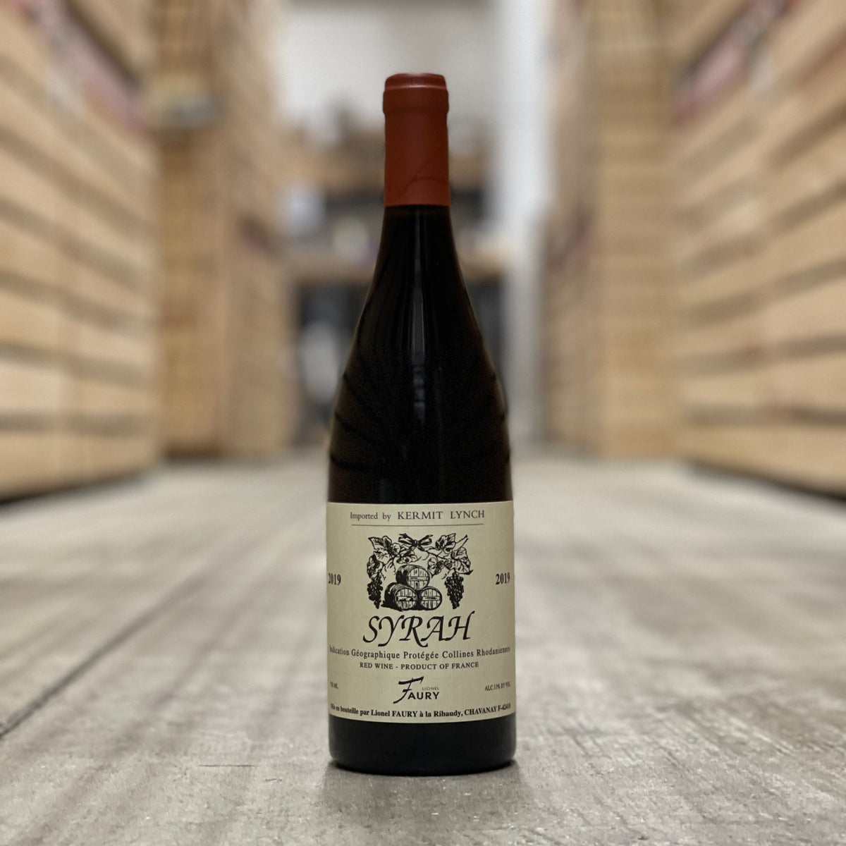 Domaine Faury Syrah IGP Collines Rhodaniennes, France 2019