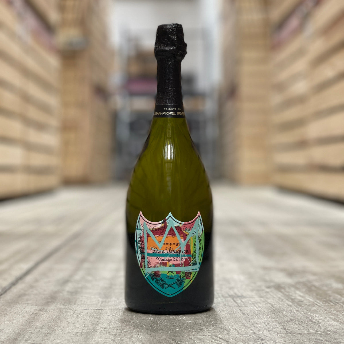 Dom Perignon Jean-Michel Basquiat Tribute Vintage Brut, Champagne, France 2015
