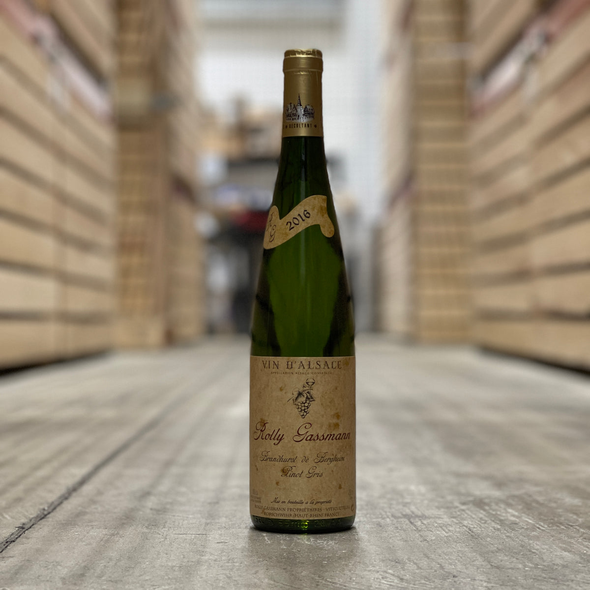 Rolly Gassmann Pinot Gris Brandhurst de Bergheim, Alsace, France 2016