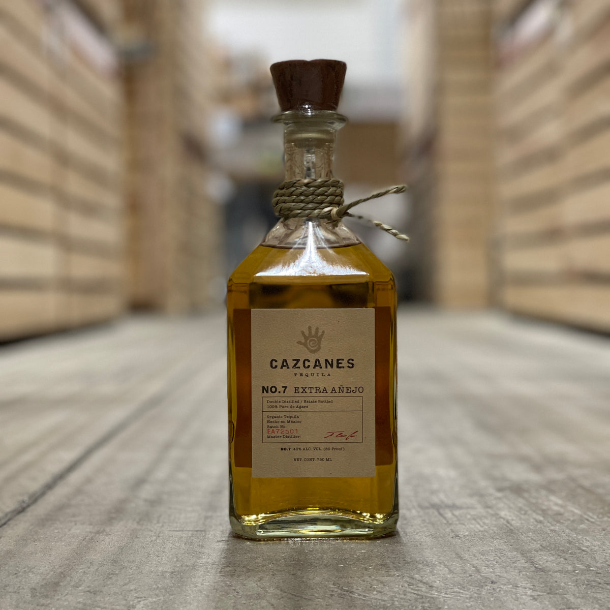 Cazcanes Tequila Extra Anejo, Jalisco, Mexico