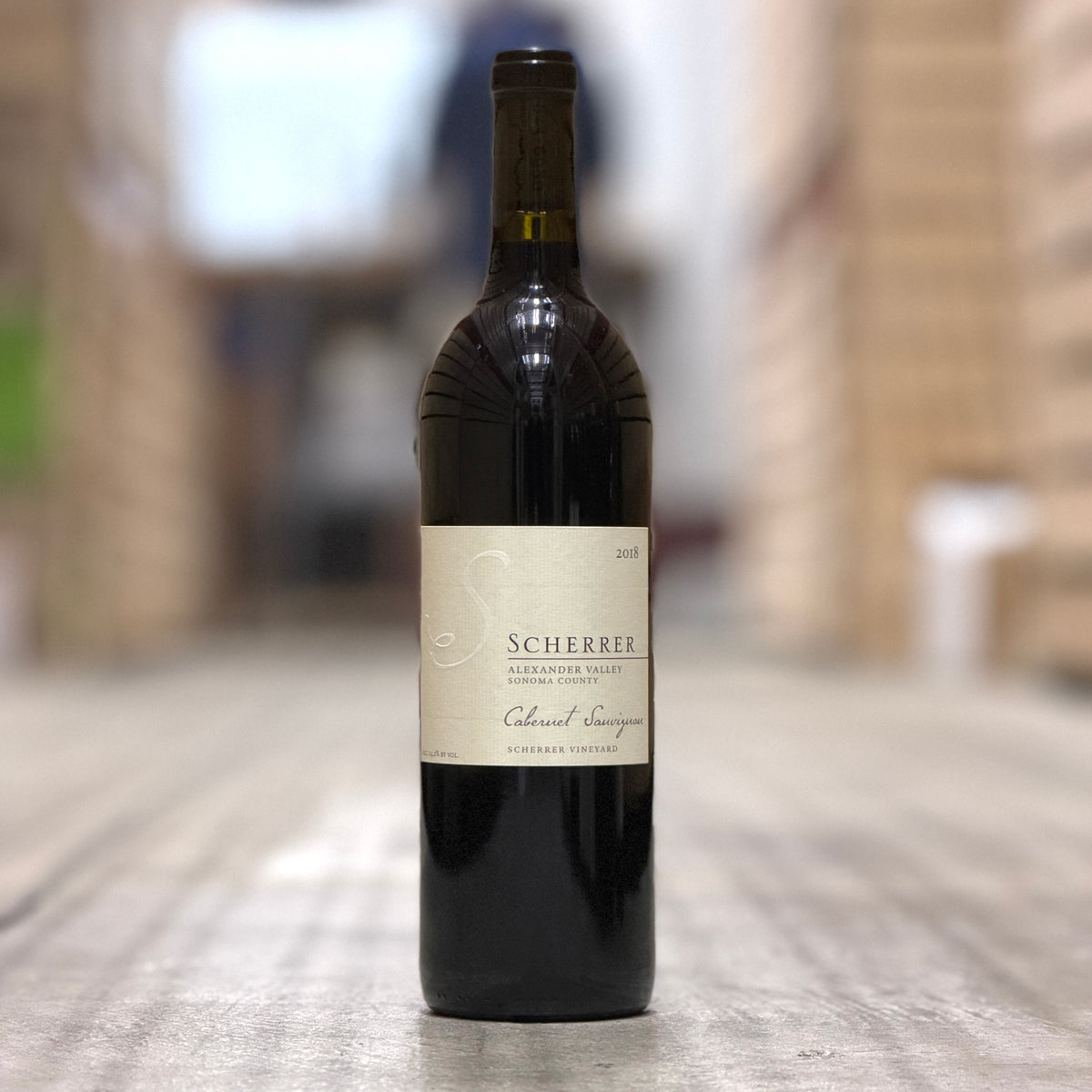 Scherrer Winery Alexander Valley Cabernet Sauvignon, California, USA 2018