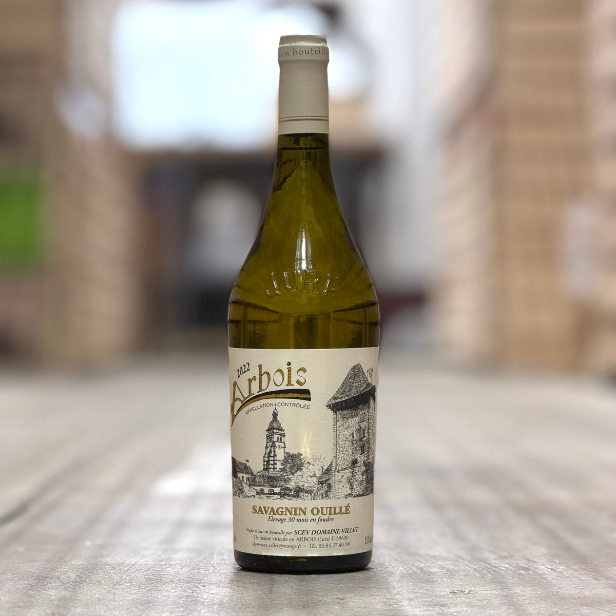 Domaine Villet Arbois Savagnin Ouille, Jura, France 2022