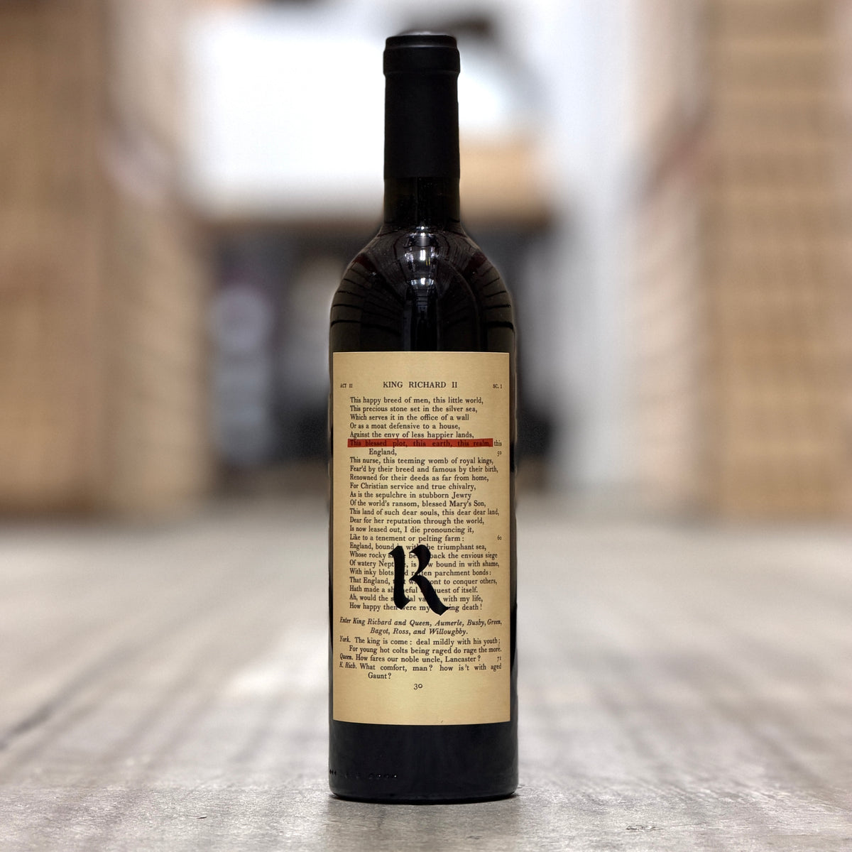 Realm Cellars The Bard Proprietary Blend, Napa Valley, USA 2022