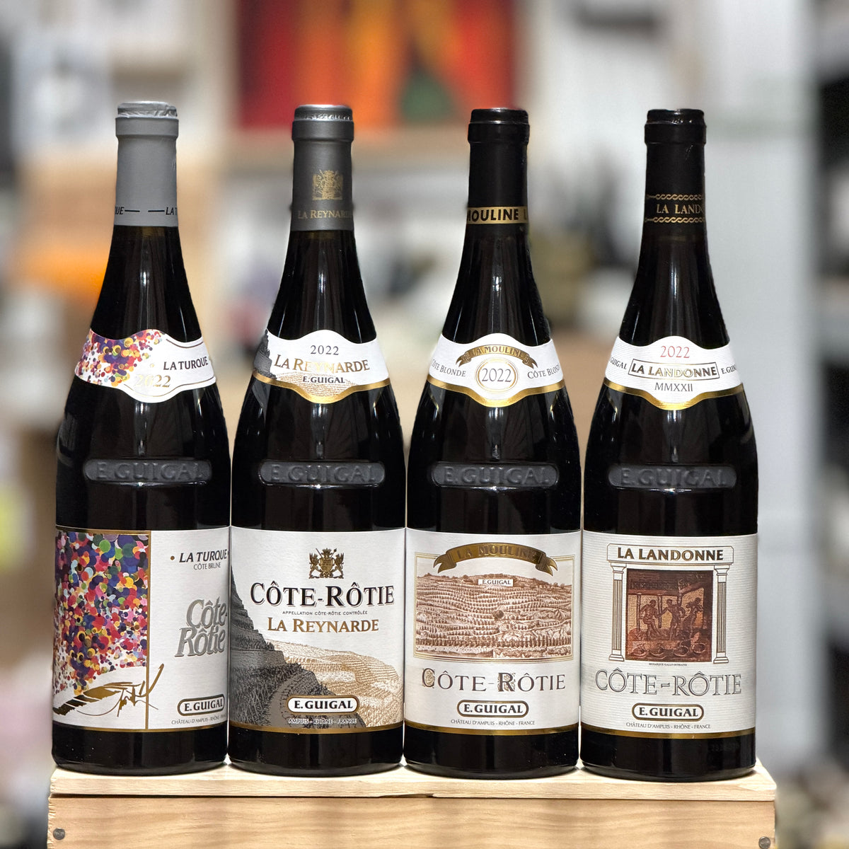E. Guigal Côte-Rôtie Trésors Banded 4-Pack 2022
