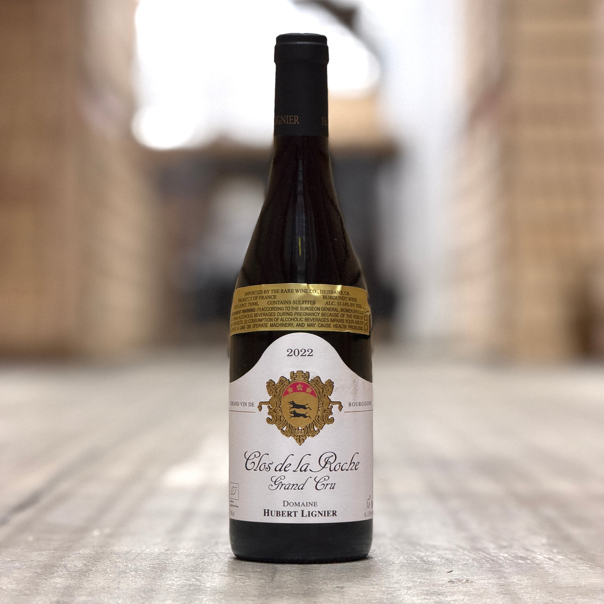 Domaine Hubert Lignier Clos de la Roche Grand Cru, Cote de Nuits, France 2022
