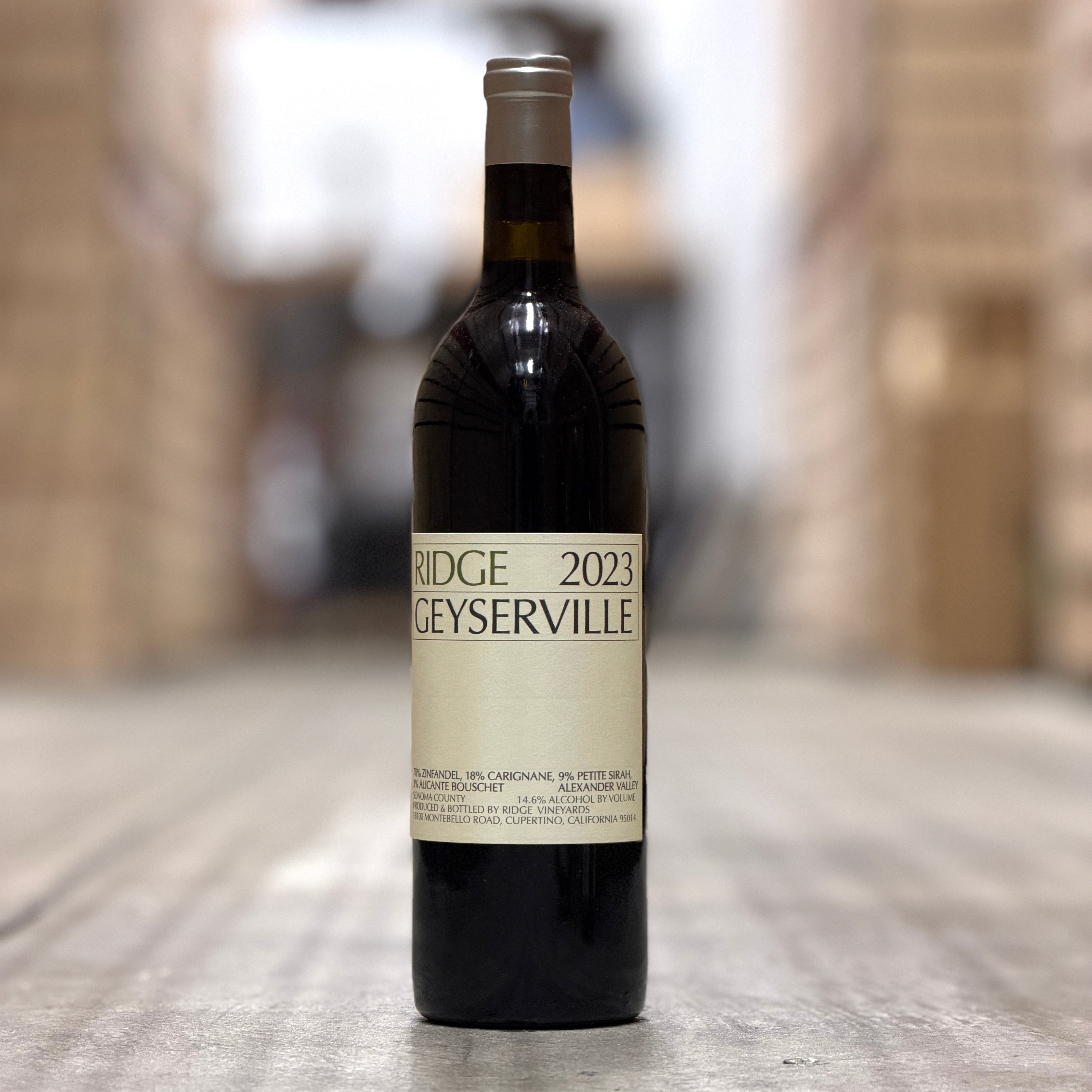 Ridge Vineyards Geyserville, Alexander Valley, USA 2023 – Albatross Wine Co