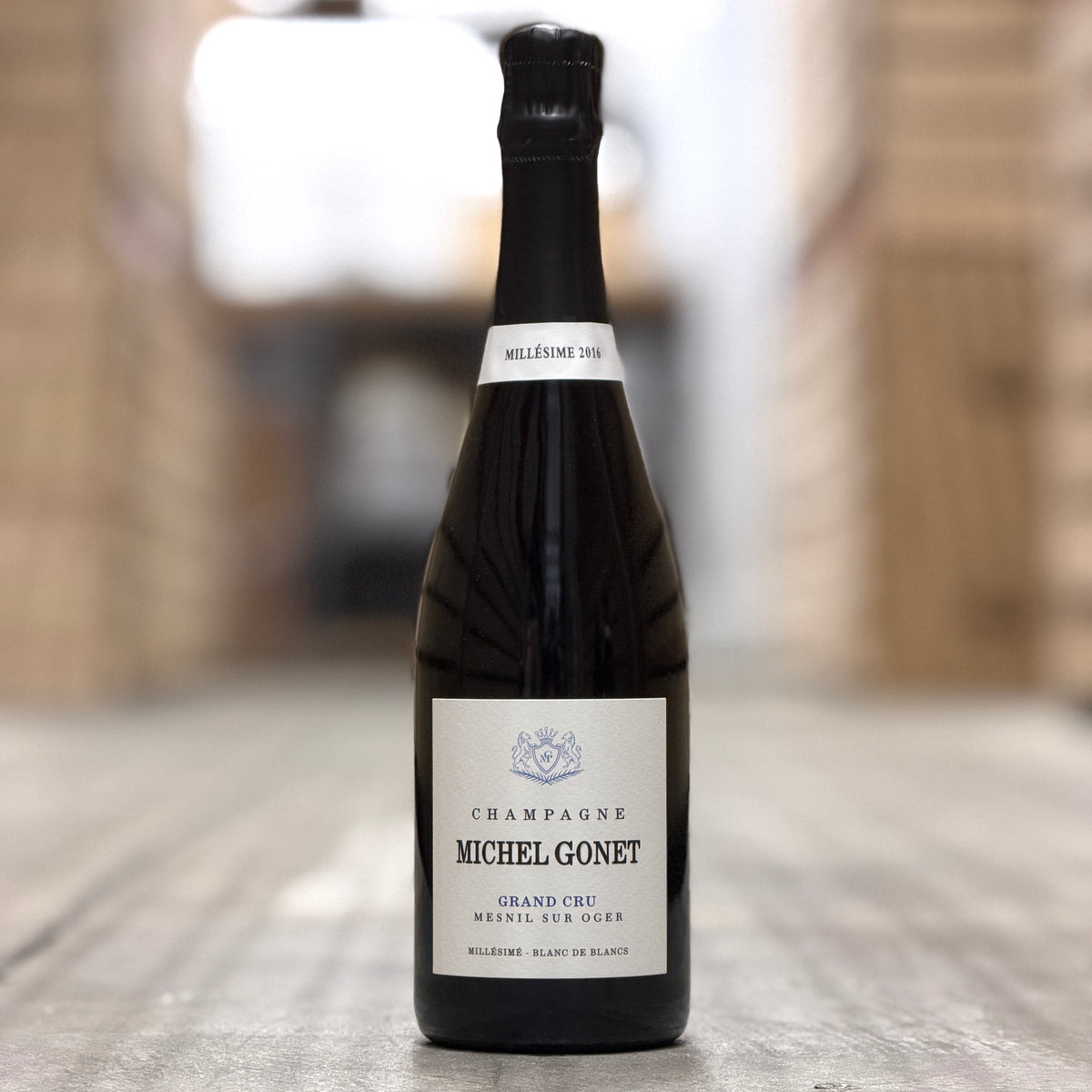 Michel Gonet Blanc de Blancs Grand Cru Mesnil Sur Oger Millesime, Champagne, France 2016