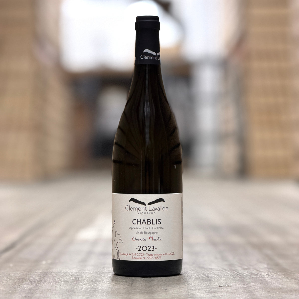 Clement Lavallee Chablis Chante Merle, Burgundy, France 2023