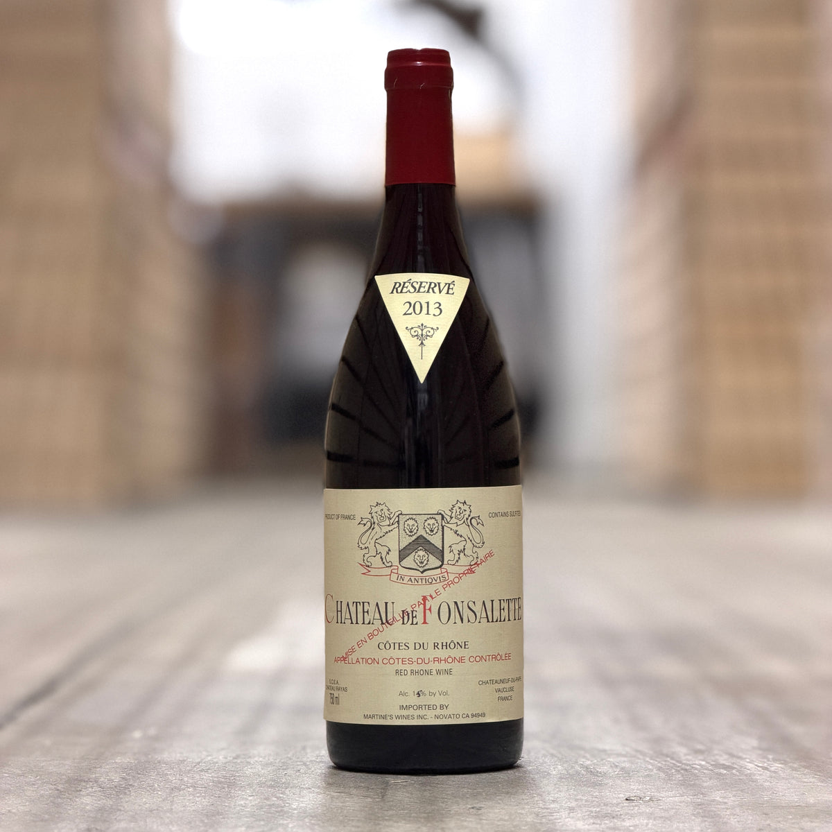 Chateau de Fonsalette (Rayas) Cotes du Rhone Reserve, Rhone, France 2013