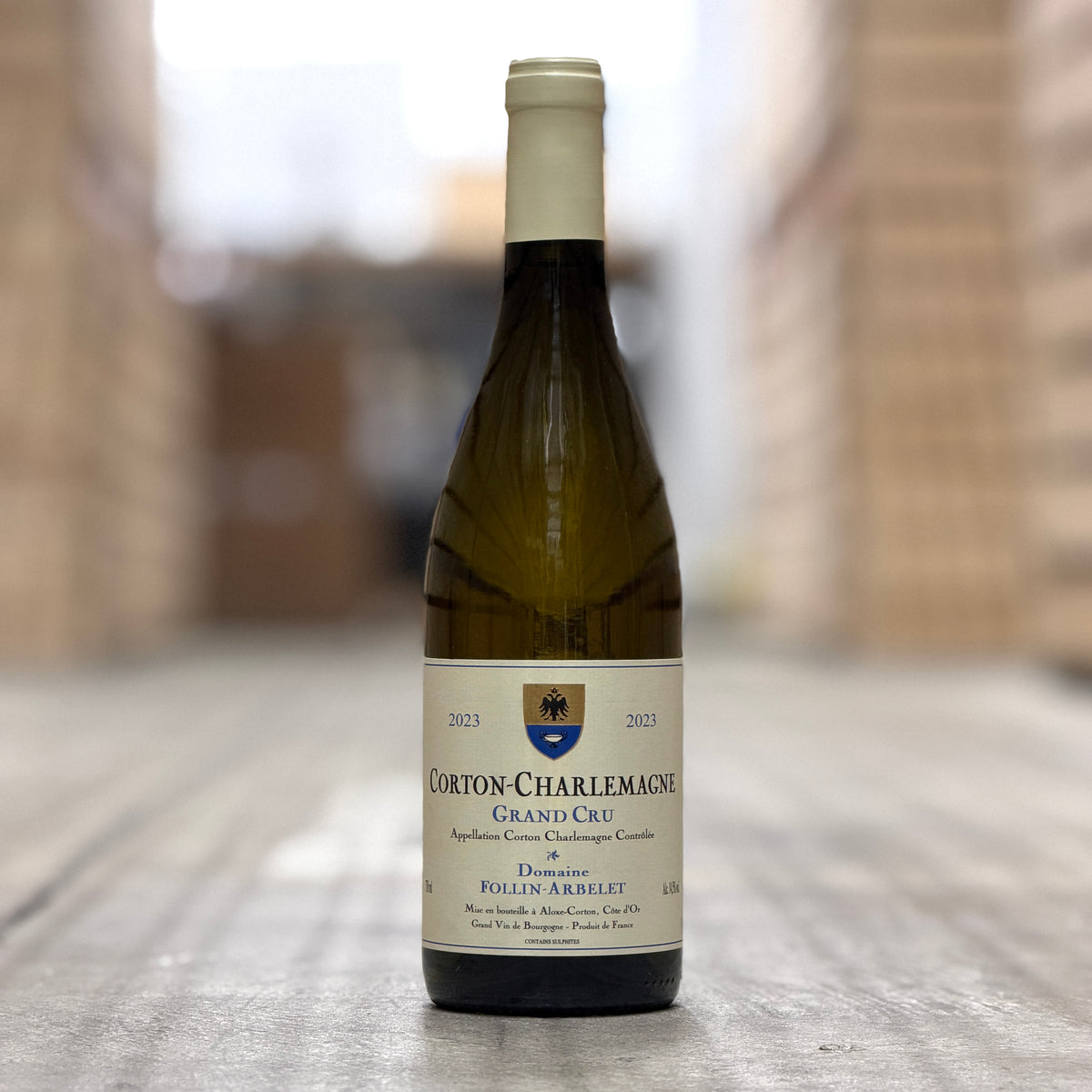 Domaine Follin-Arbelet Corton-Charlemagne Grand Cru, Cote de Beaune, France 2023