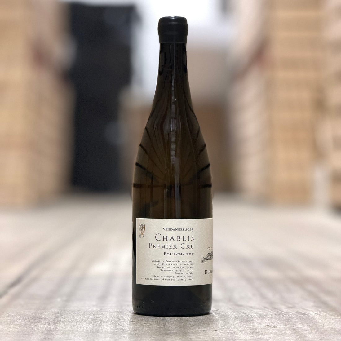 Domaine Jean Dauvissat Pere & Fils Fourchaume, Chablis Premier Cru, France 2023