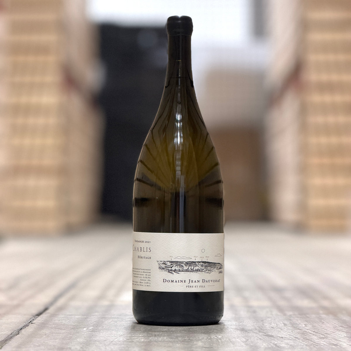 Domaine Jean Dauvissat Pere & Fils Chablis Heritage, Burgundy, France 2021 1.5L