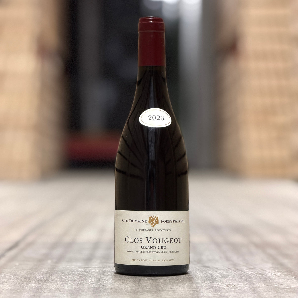Domaine Forey Pere et Fils Clos de Vougeot Grand Cru, Cote de Nuits, France 2023