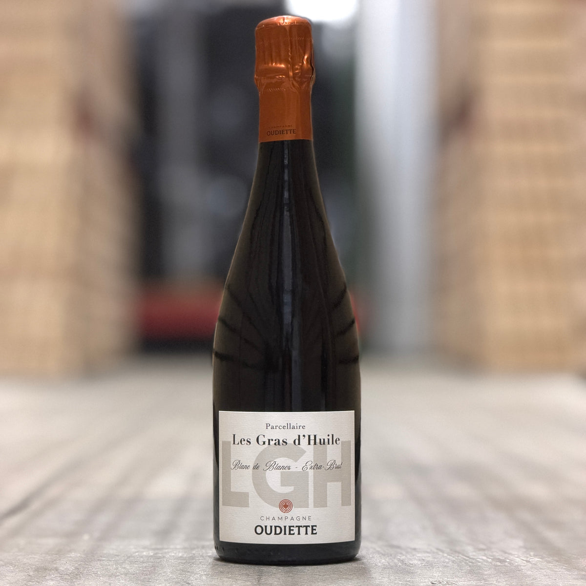 Oudiette 'LGH - Les Gras d'Huile' Extra Brut, Champagne, France (2022 Base)