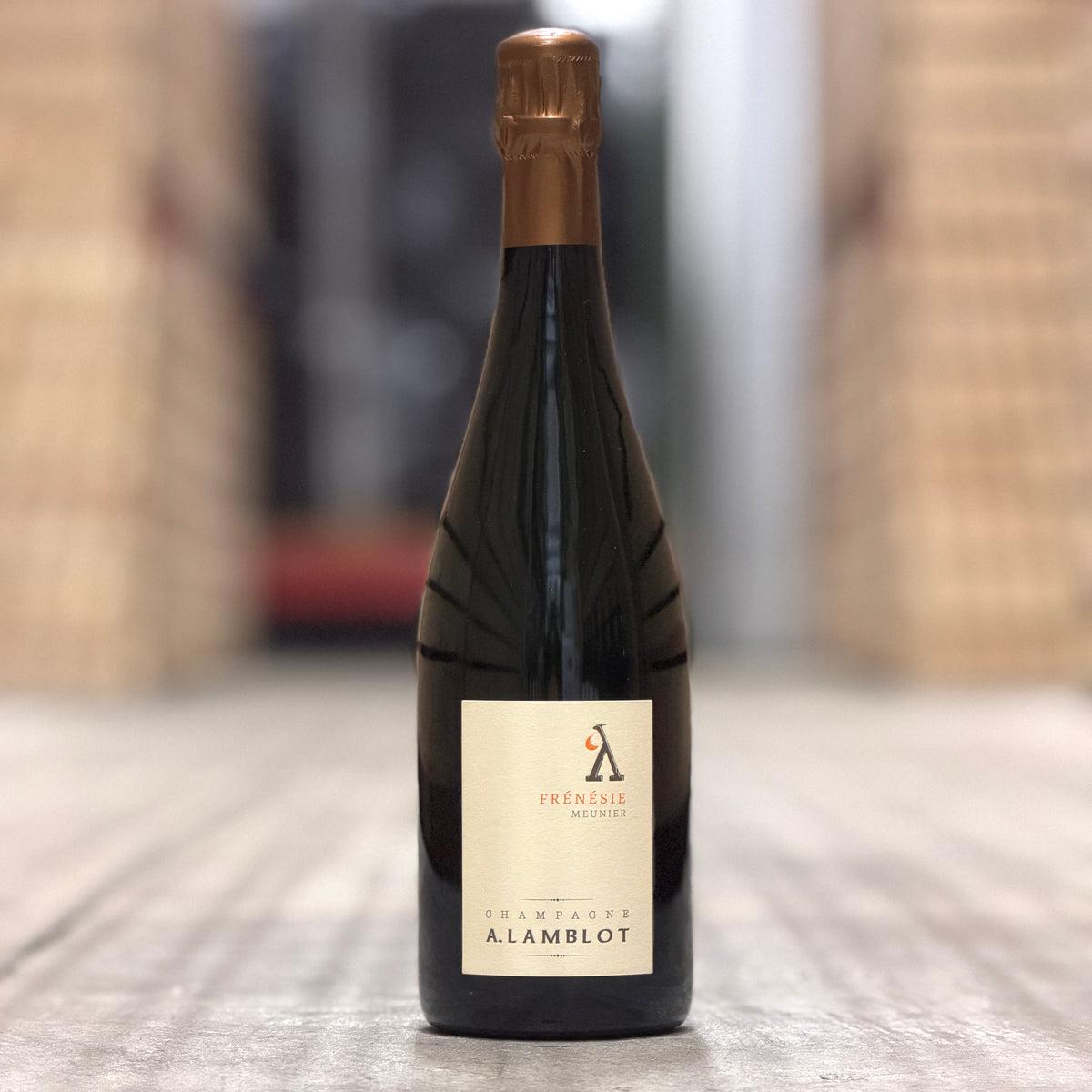 A. Lamblot 'Frenesie Meunier' Brut Nature, Champagne, France NV (2023 Base, Disgorged 2026)