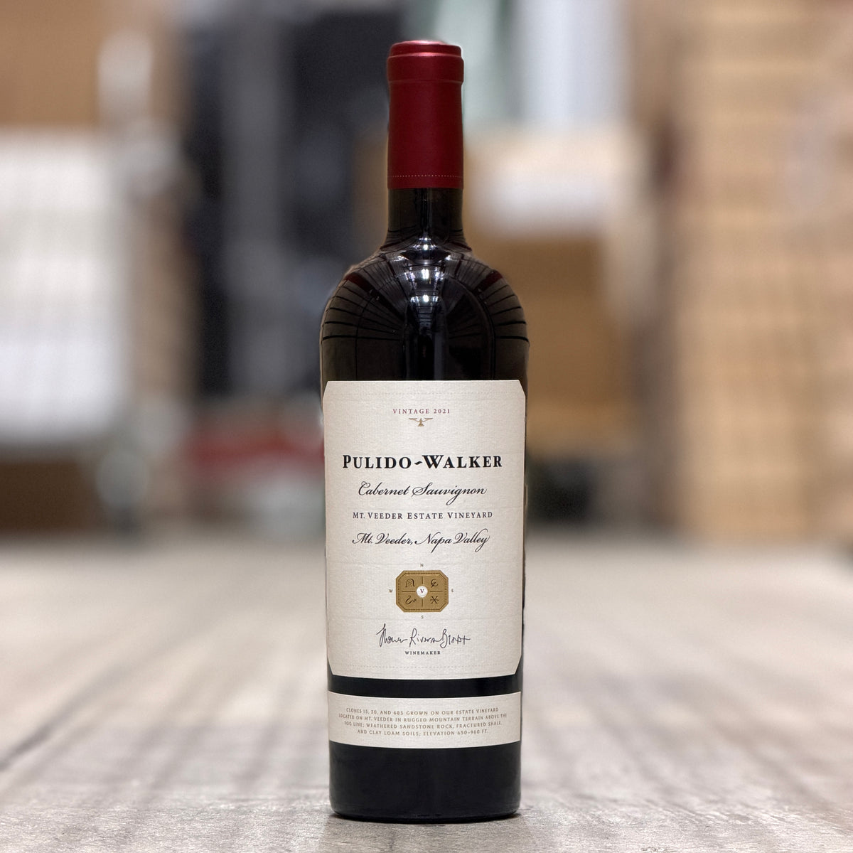 Pulido-Walker Mt. Veeder Estate Vineyard Cabernet Sauvignon, Mount Veeder, USA 2021