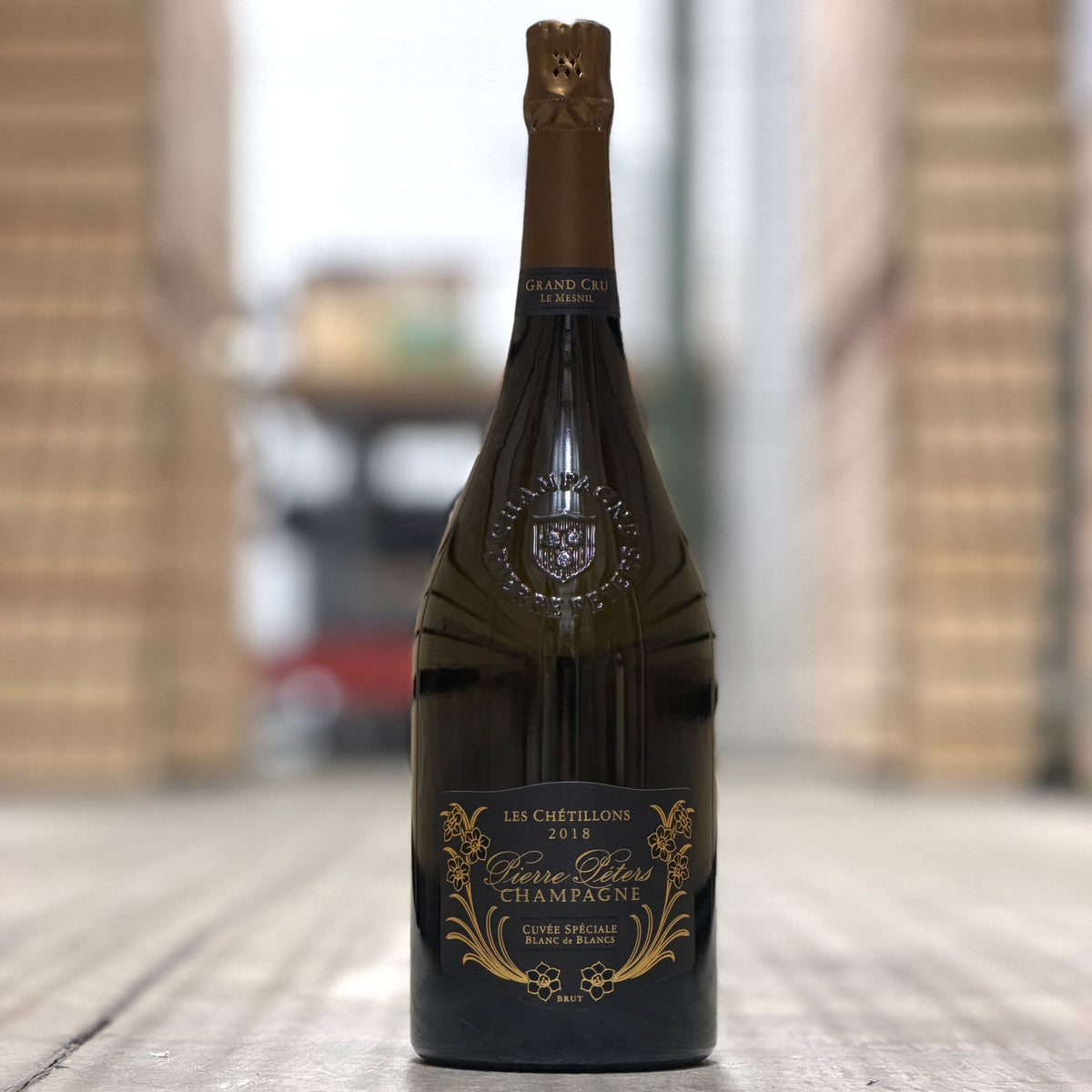 Pierre Peters Cuvee Speciale 'Les Chetillons' Blanc de Blancs Grand Cru Brut, Champagne, France 2018 1.5L