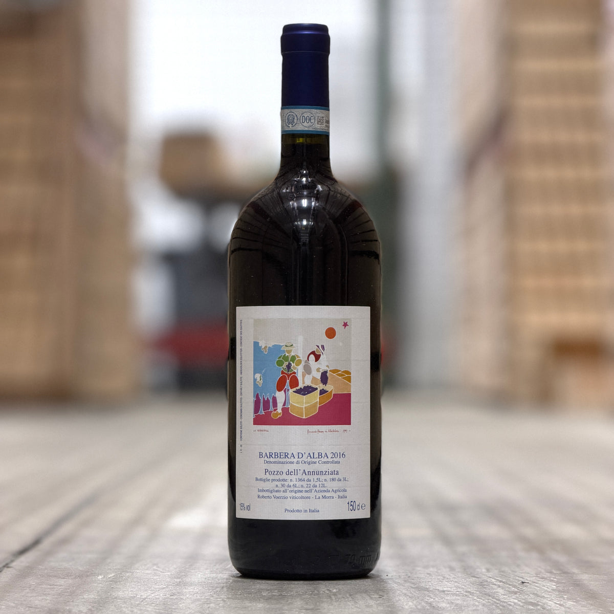 Roberto Voerzio Riserva Pozzo dell'Annunziata Barbera d'Alba, Piedmont, Italy 2016 1.5L