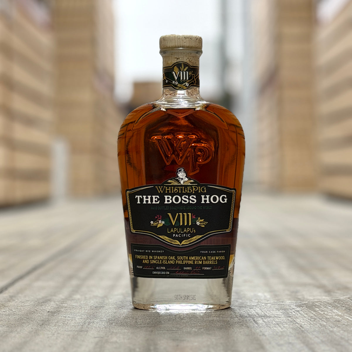 WhistlePig 'The Boss Hog VIII Lapulapu's Pacific' Straight Rye Whiskey, Vermont, USA 2023