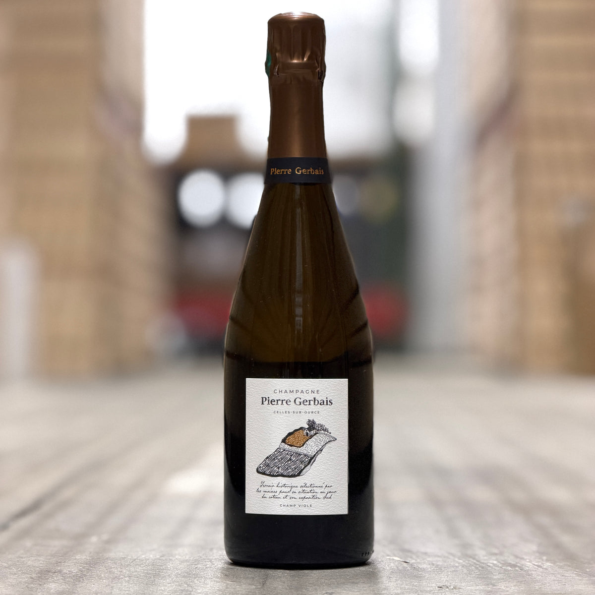 Pierre Gerbais Champ Viole Extra Brut, Champagne, France 2021 base