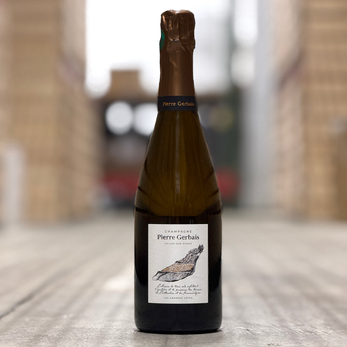 Pierre Gerbais Les Grandes Cotes Extra Brut, Champagne, France 2021 base