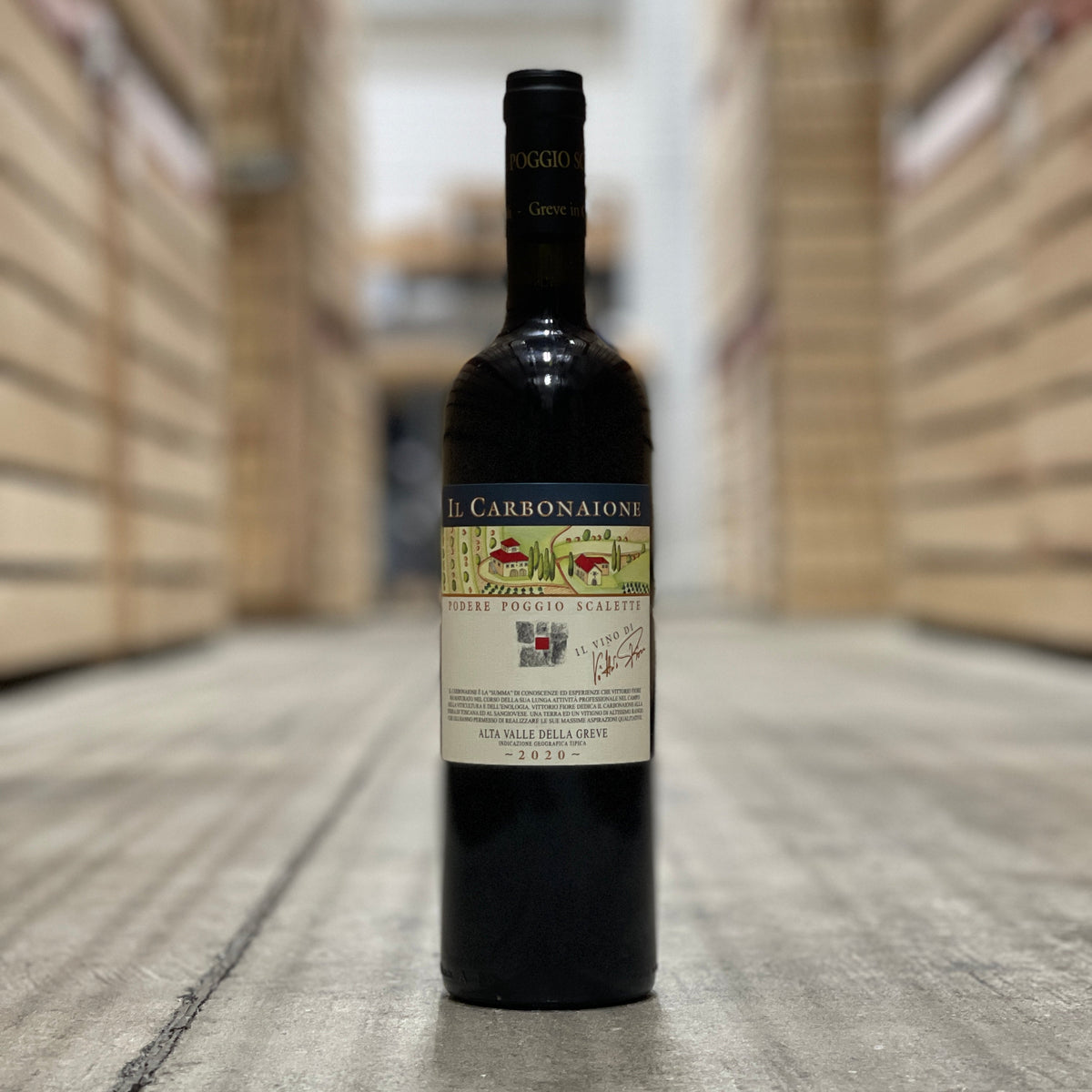 Podere Poggio Scalette 'Il Carbonaione' Alta Valle della Greve IGT, Tuscany, Italy 2020