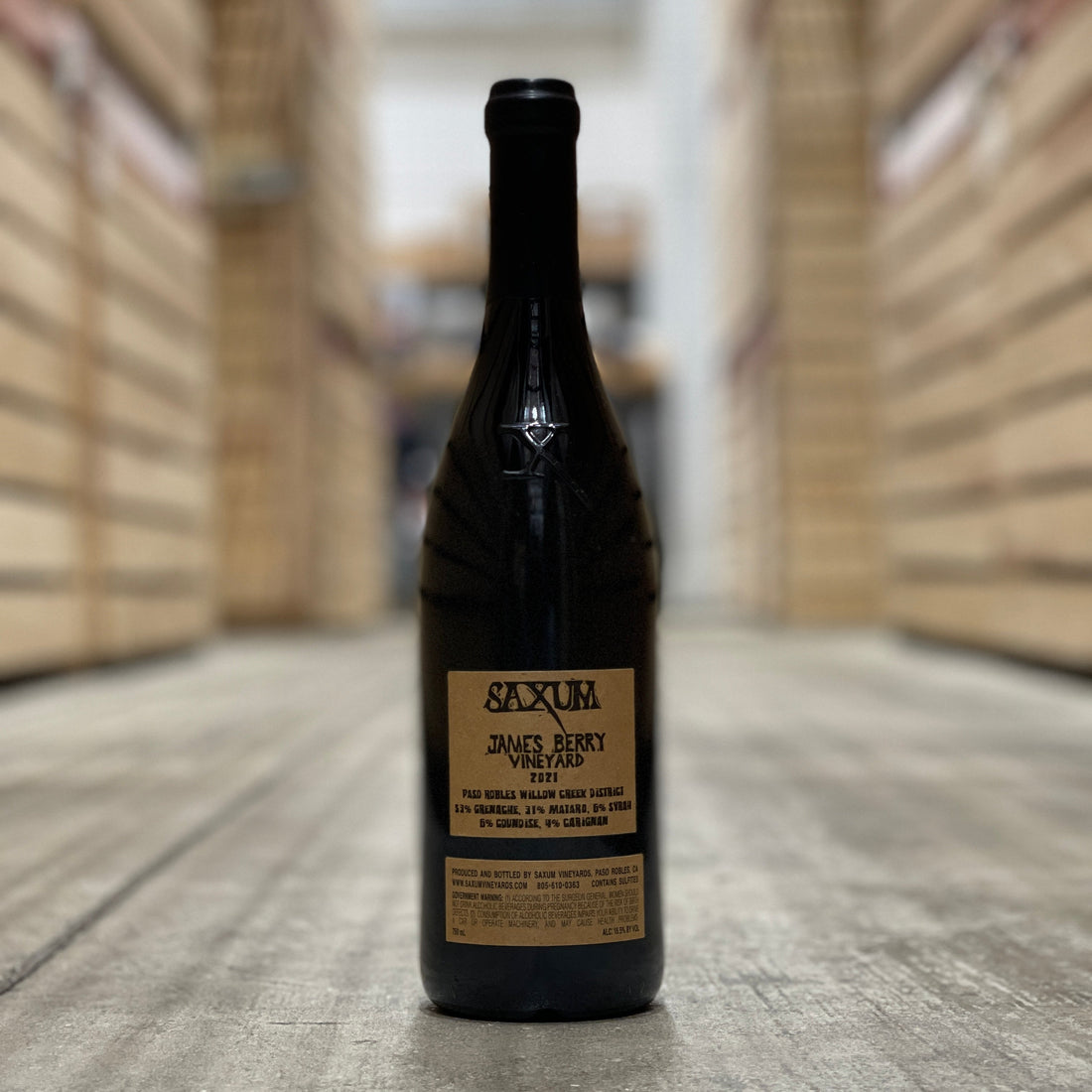 Saxum Vineyards James Berry Vineyard, Paso Robles Willow Creek District, USA 2021