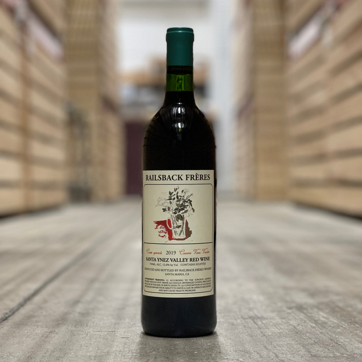 Railsback Frères Comme Vous Voulais Red Wine 2019
