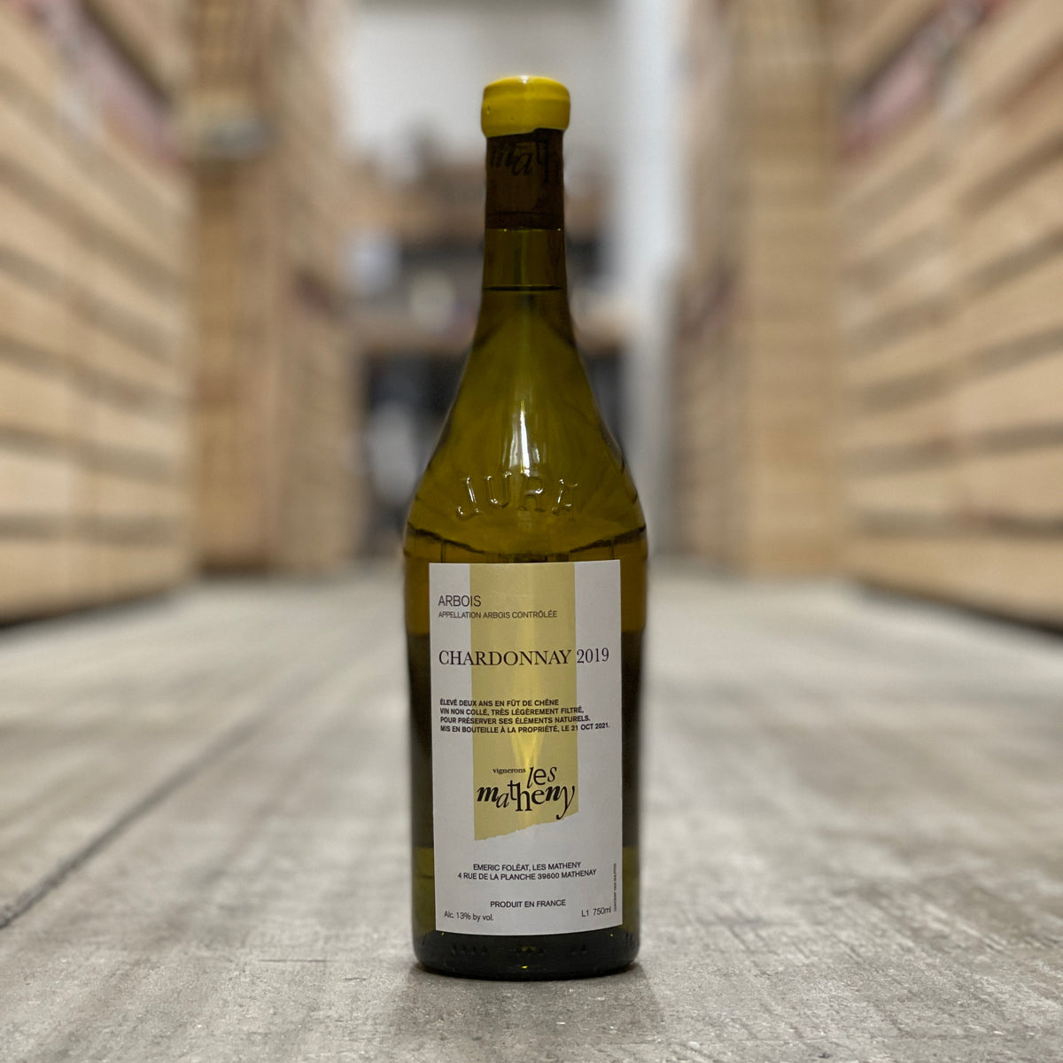 Domaine Les Matheny Arbois Chardonnay, Jura, France 2019