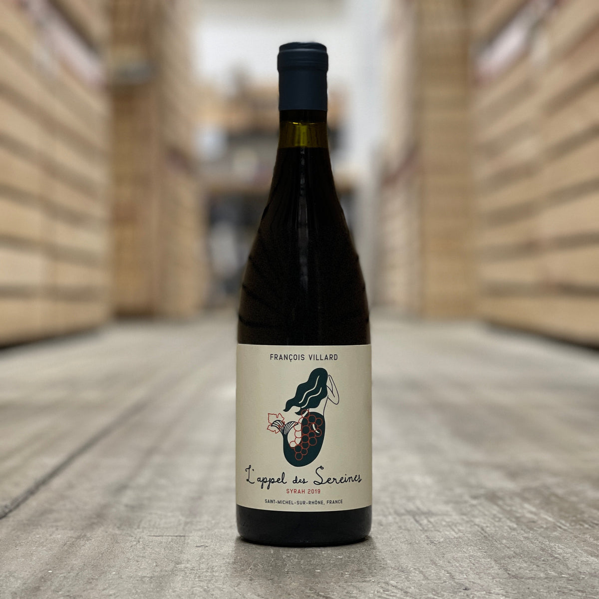 Francois Villard L'Appel des Sereines Syrah IGP Collines Rhodaniennes, France 2019