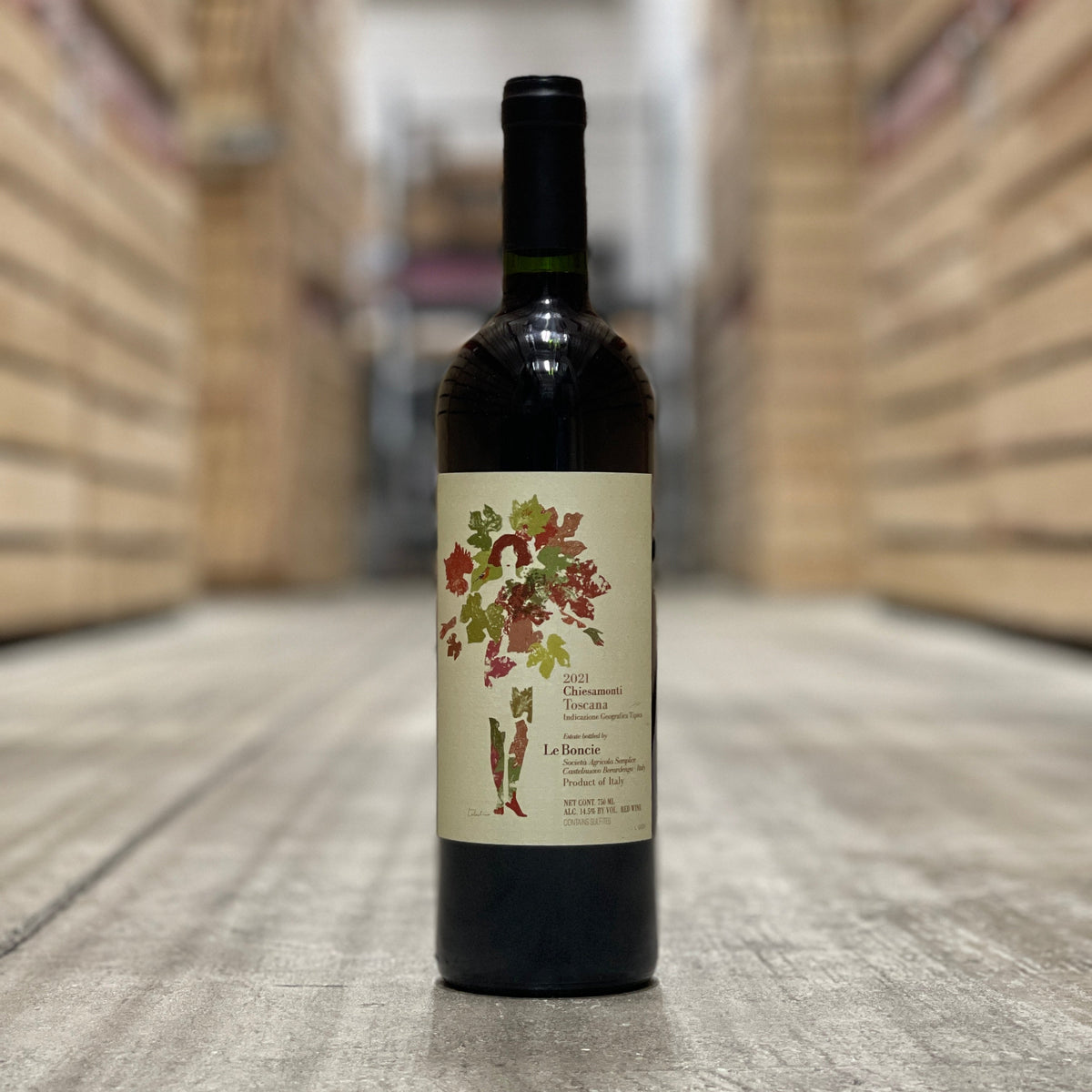 Podere Le Boncie Chiesamonti Toscana IGT, Tuscany, Italy 2021