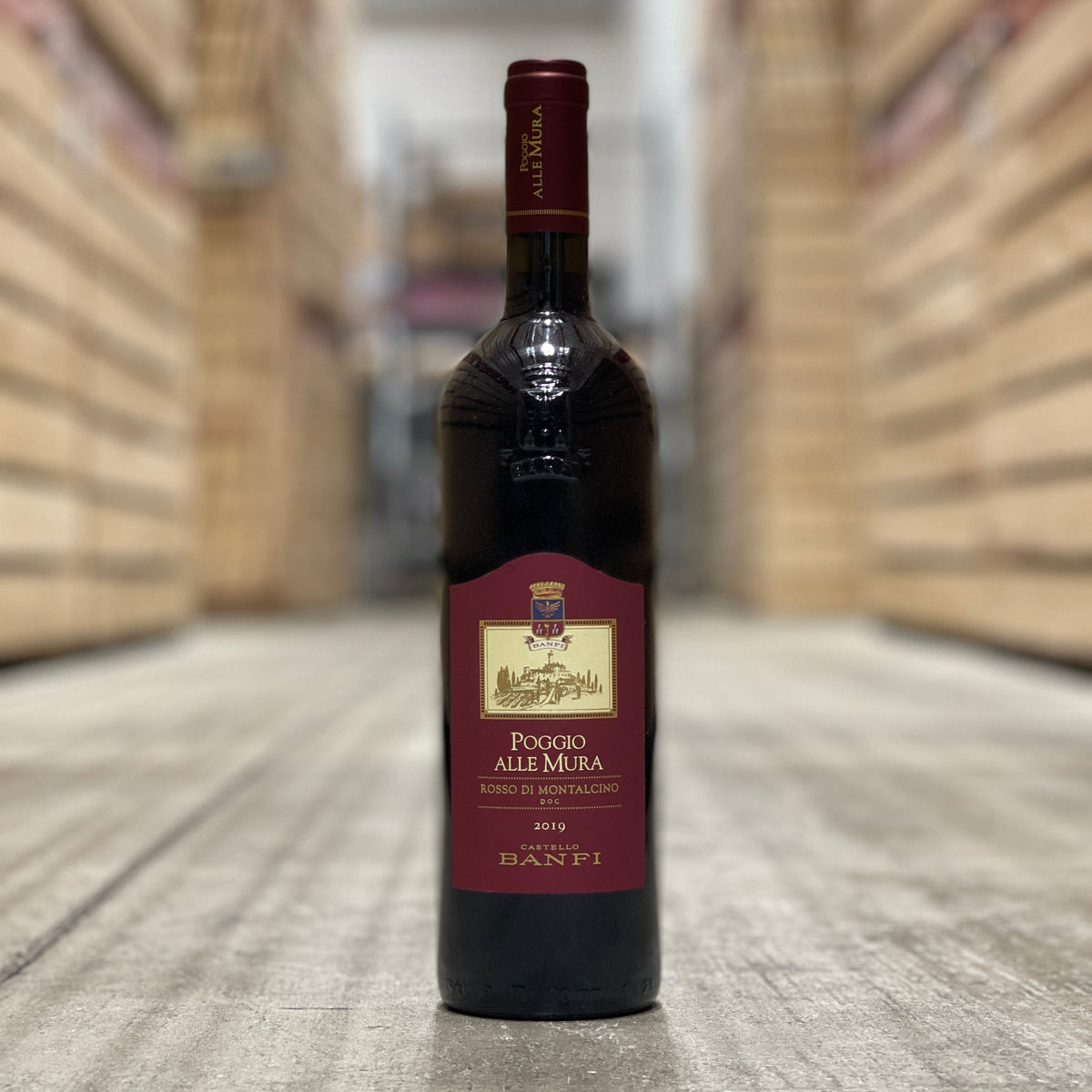 Castello Banfi Poggio alle Mura Rosso di Montalcino, Tuscany, Italy 2019