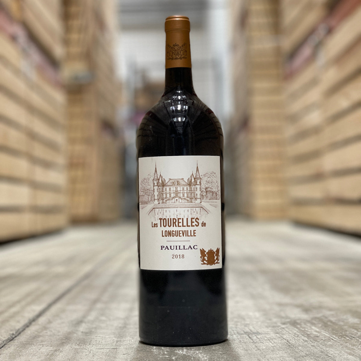 Chateau Pichon-Longueville Baron Les Tourelles de Longueville, Pauillac, France 2018 1.5L