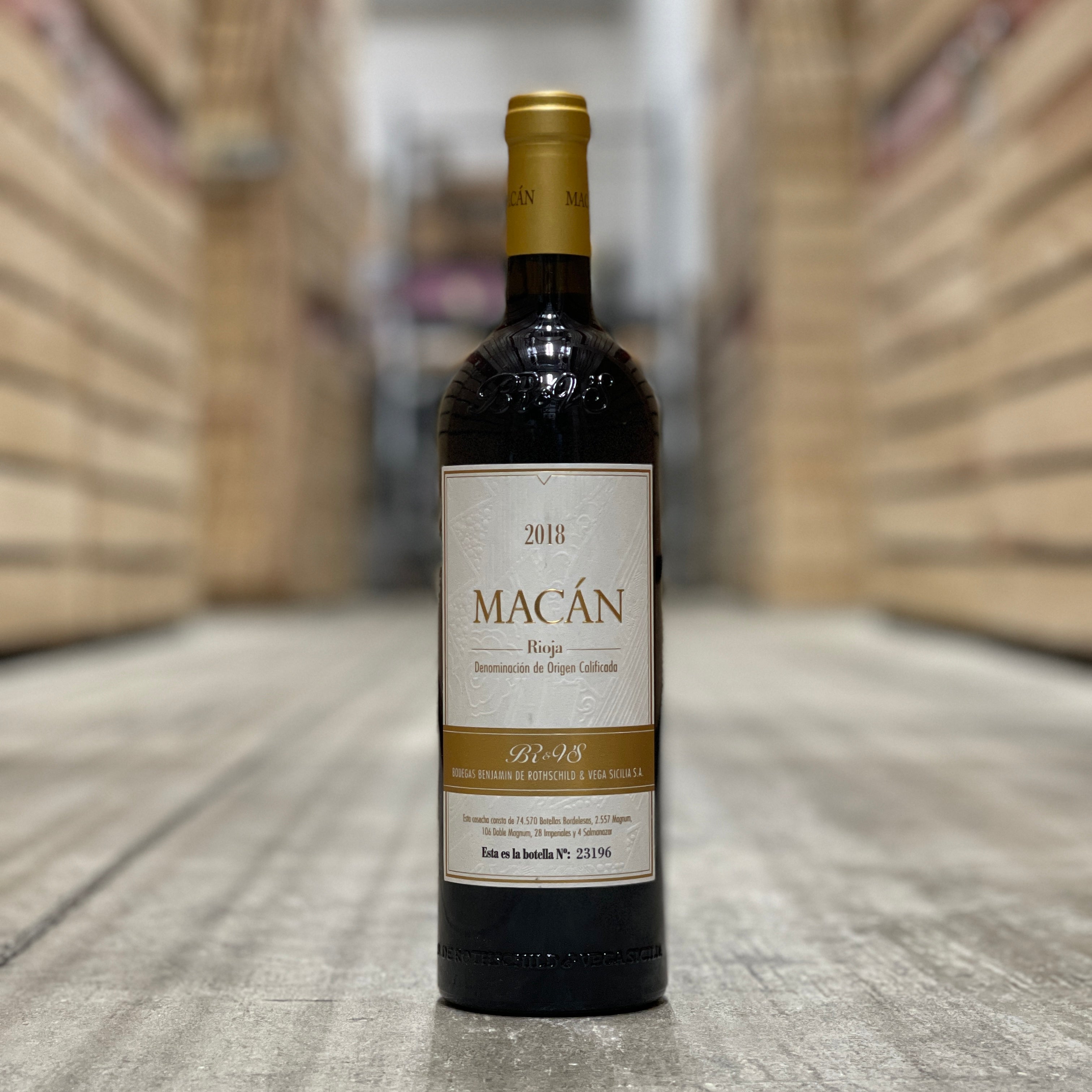 Bodegas Benjamin Rothschild & Vega Sicilia Macan Rioja DOCa, Spain