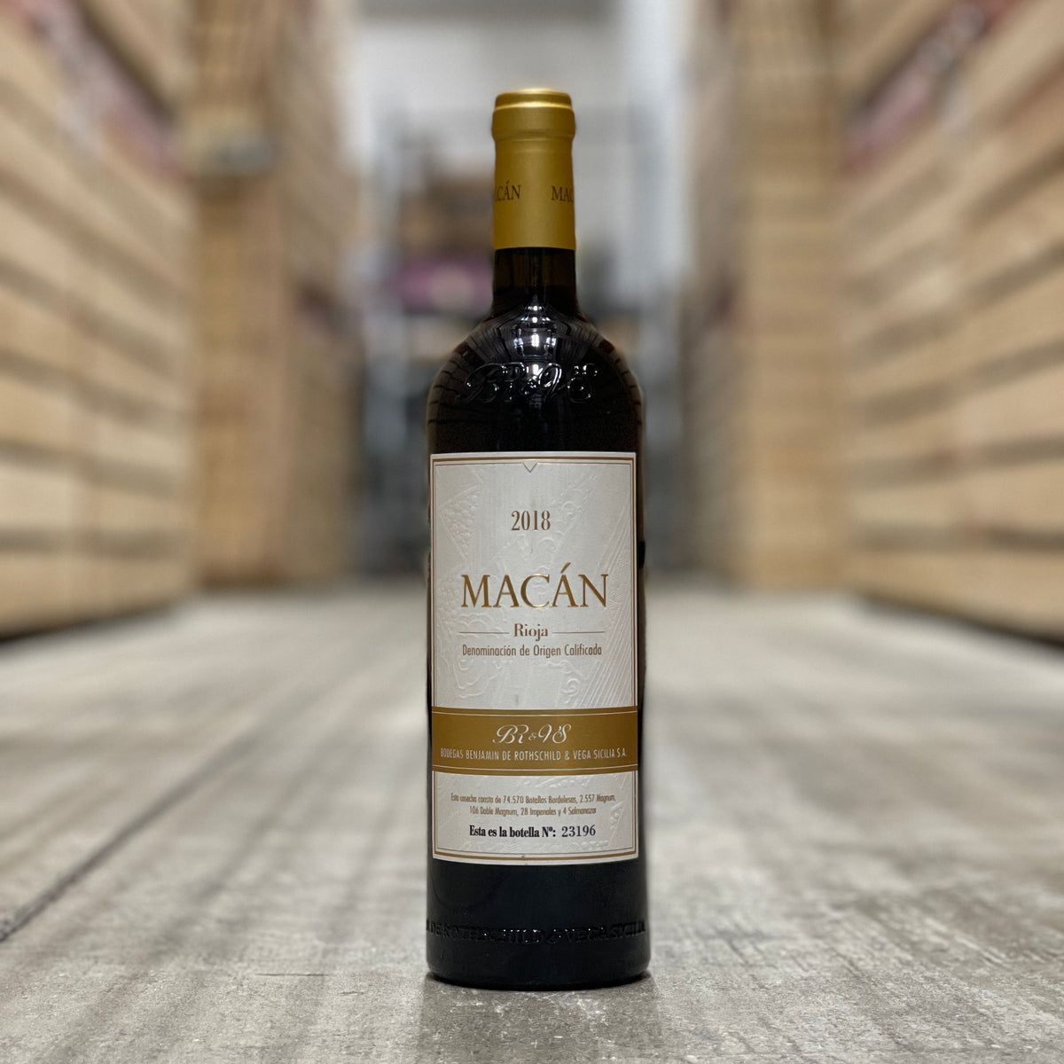 Bodegas Benjamin Rothschild & Vega Sicilia Macan Rioja DOCa, Spain 2018