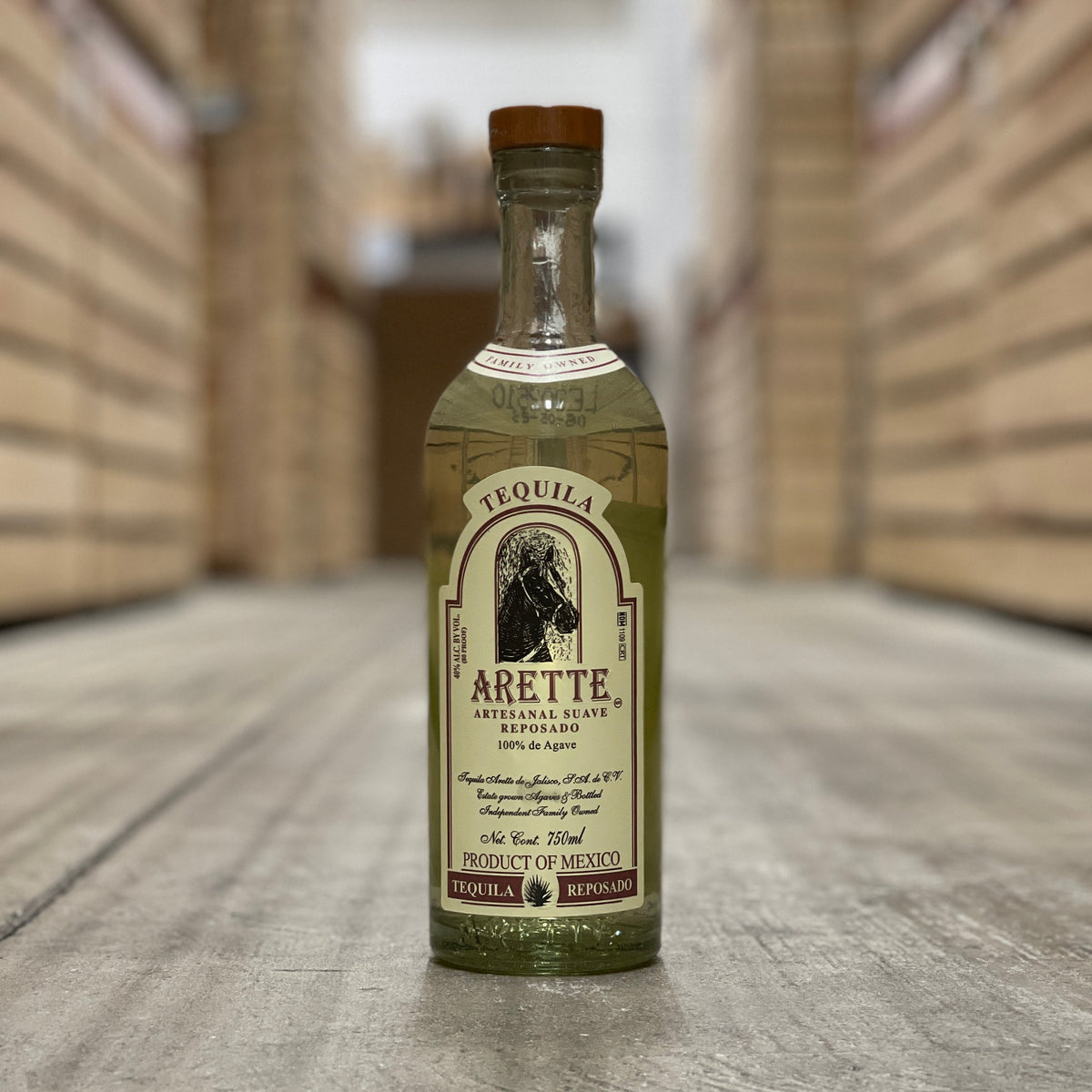 Arette Artesanal Tequila Reposado Suave, Jalisco, Mexico