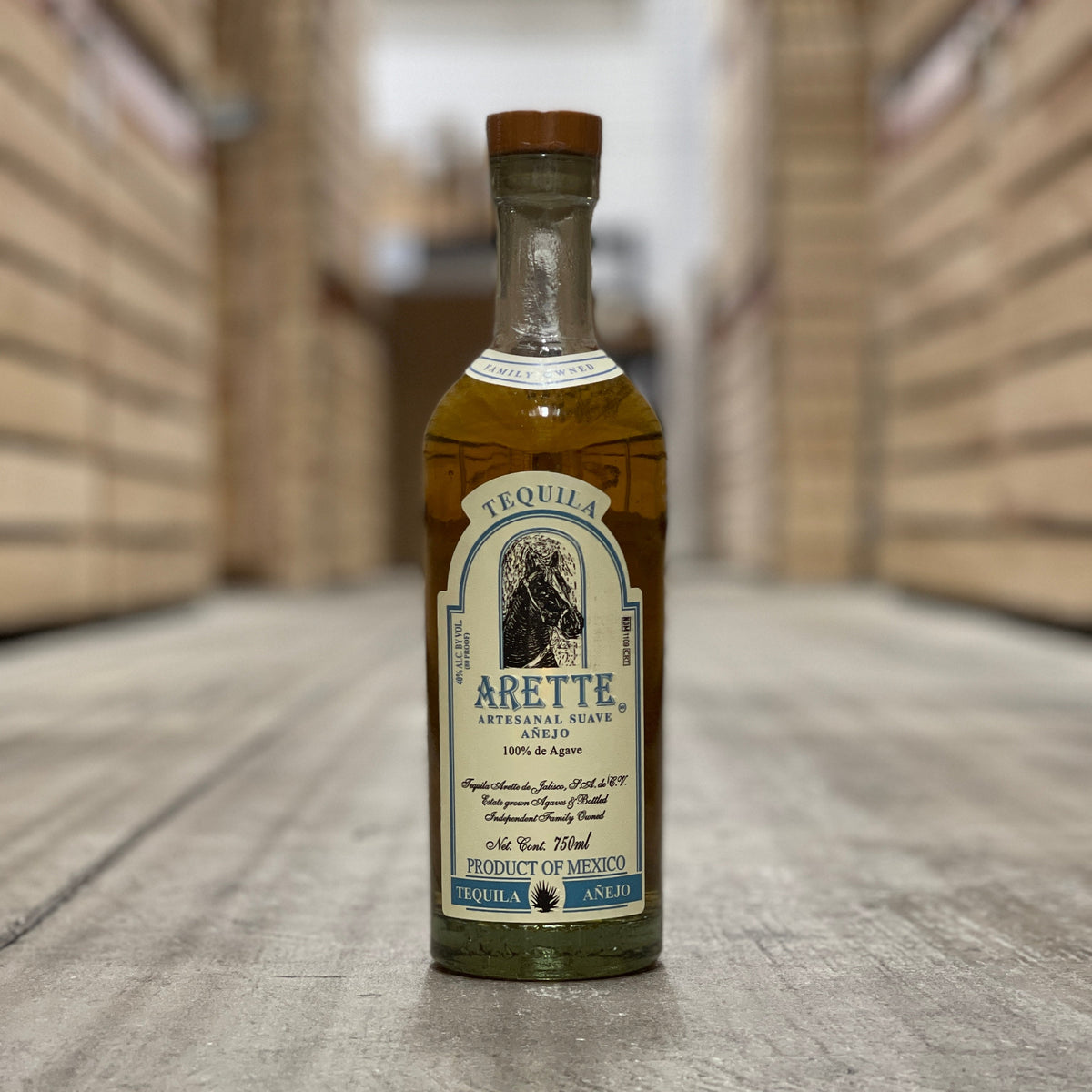 Arette Artesanal Tequila Anejo Suave, Jalisco, Mexico