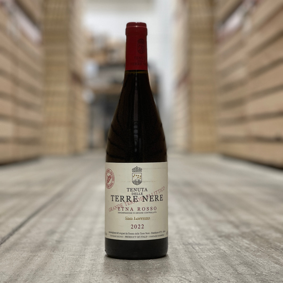 Tenuta delle Terre Nere 'San Lorenzo' Etna Rosso, Sicily, Italy 2022