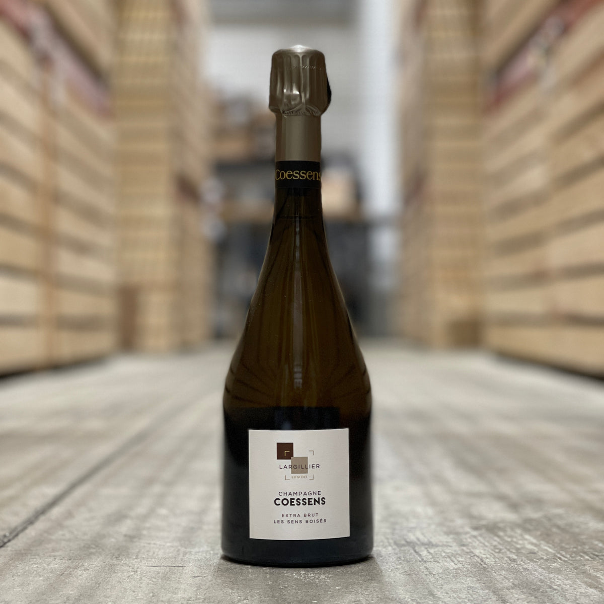 Coessens Largillier Les Sens Boises Blanc de Noirs Extra Brut, Champagne, France 2020