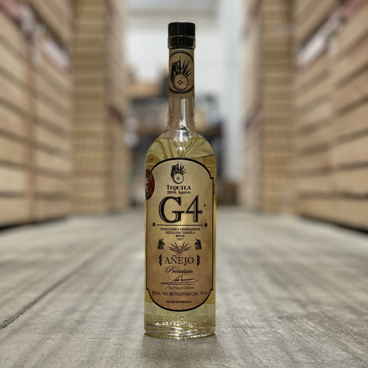 G4 De Madera Tequila Anejo, Jalisco, Mexico