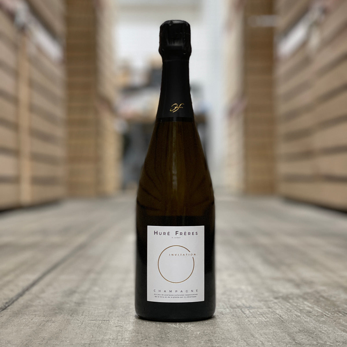 Hure Freres L'Invitation Brut Reserve, Champagne, France NV