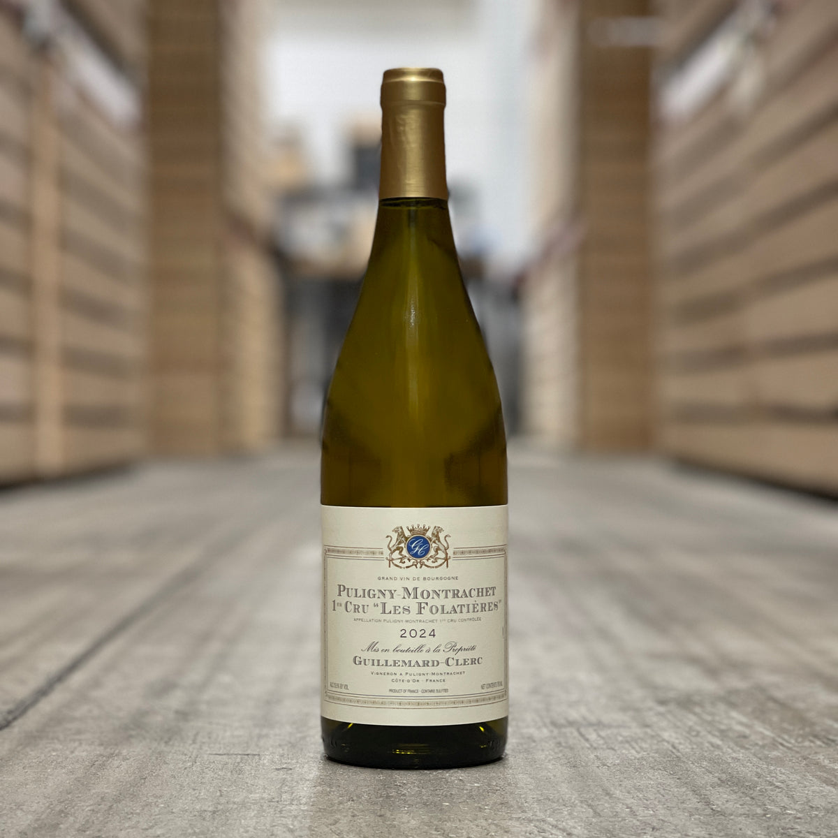 Guillemard-Clerc Les Folatieres, Puligny-Montrachet Premier Cru, France 2024
