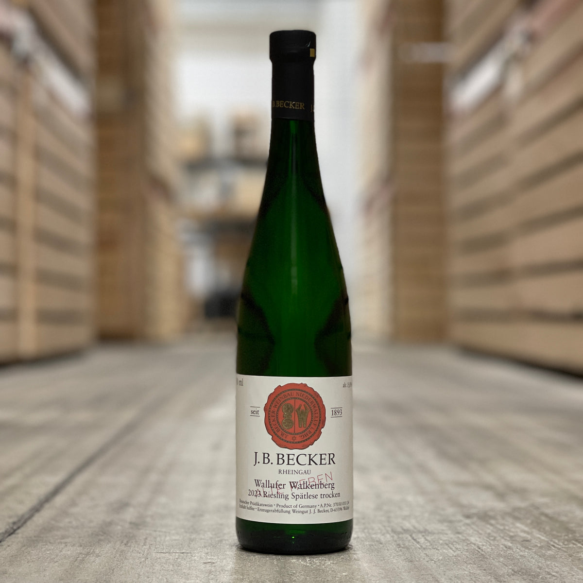 J.B. Becker Wallufer Walkenberg Riesling Spatlese Trocken, Rheingau, Germany 2023