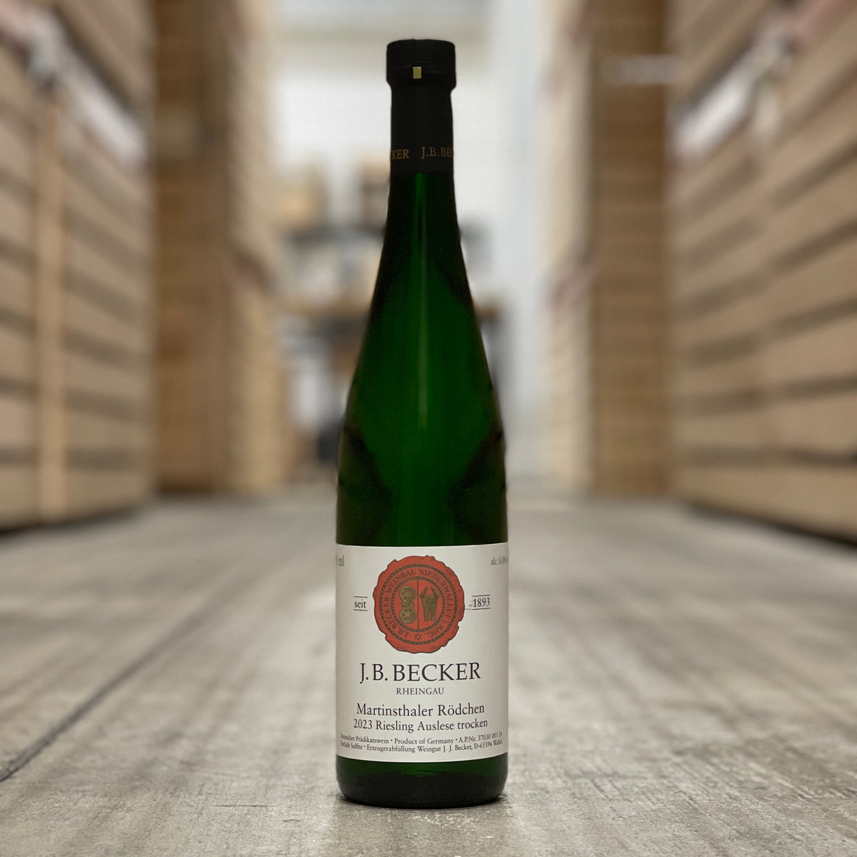 J.B. Becker Martinsthaler Rodchen Riesling Auslese Trocken, Rheingau, Germany 2023