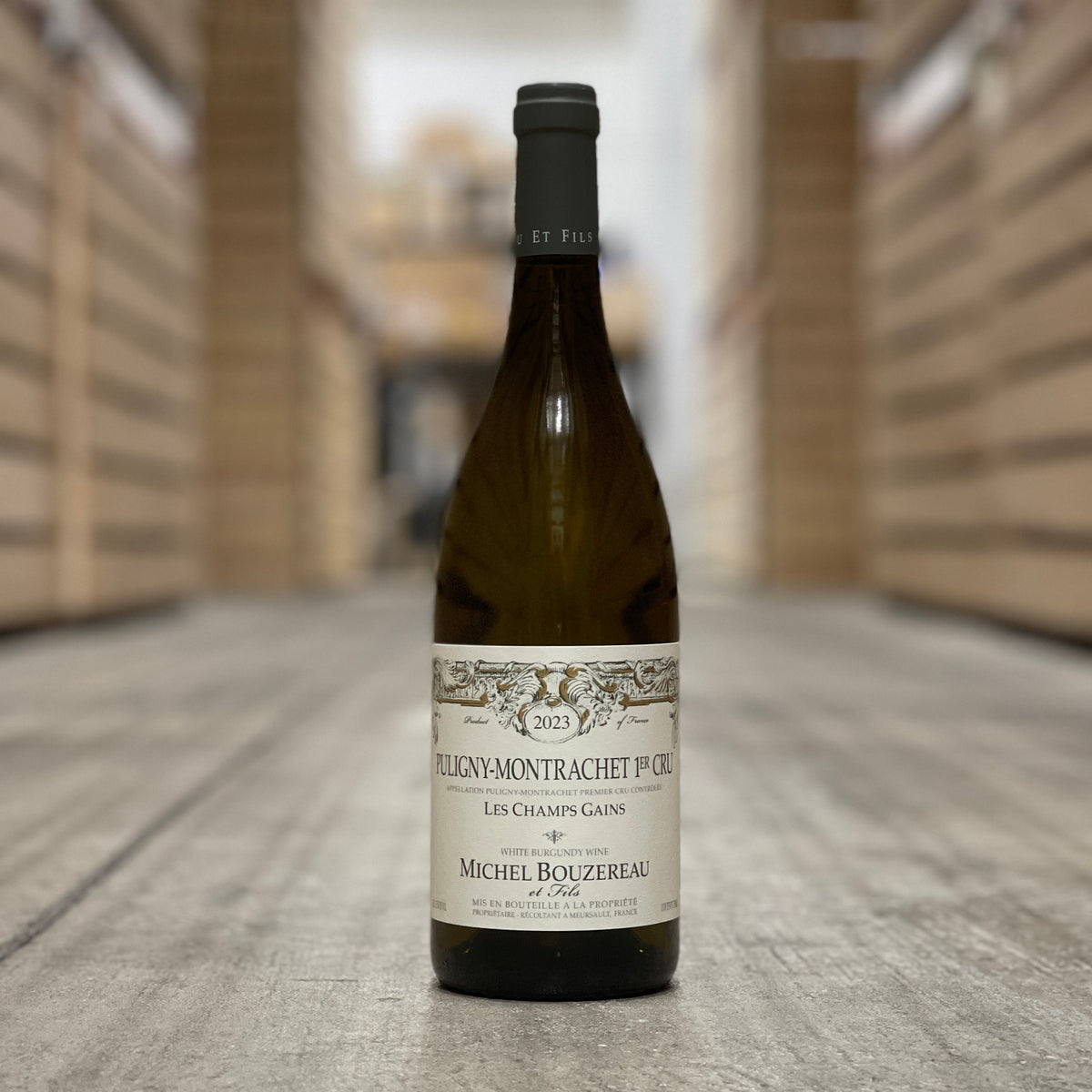 Michel Bouzereau et Fils Les Champs Gains, Puligny-Montrachet Premier Cru, France 2023