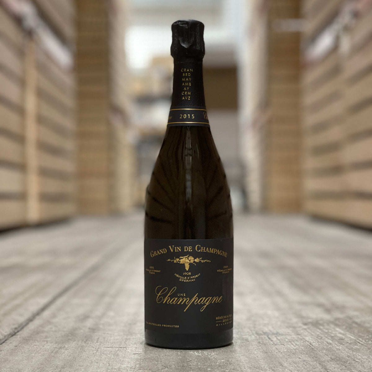 Bereche et Fils 'Une' Extra Brut Millesime, Champagne, France 2015