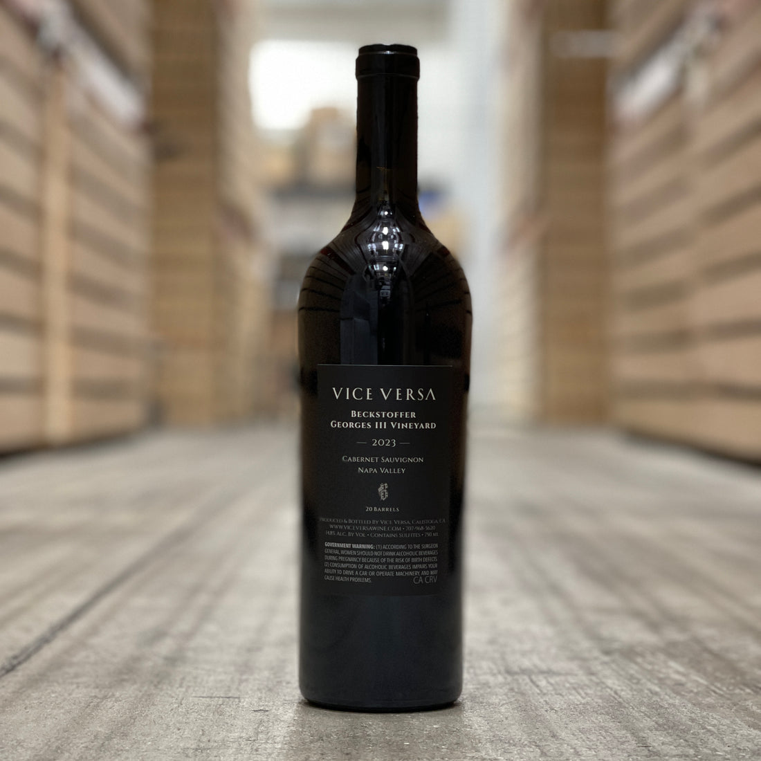 Vice Versa Beckstoffer Georges III Vineyard, Napa Valley, USA 2023