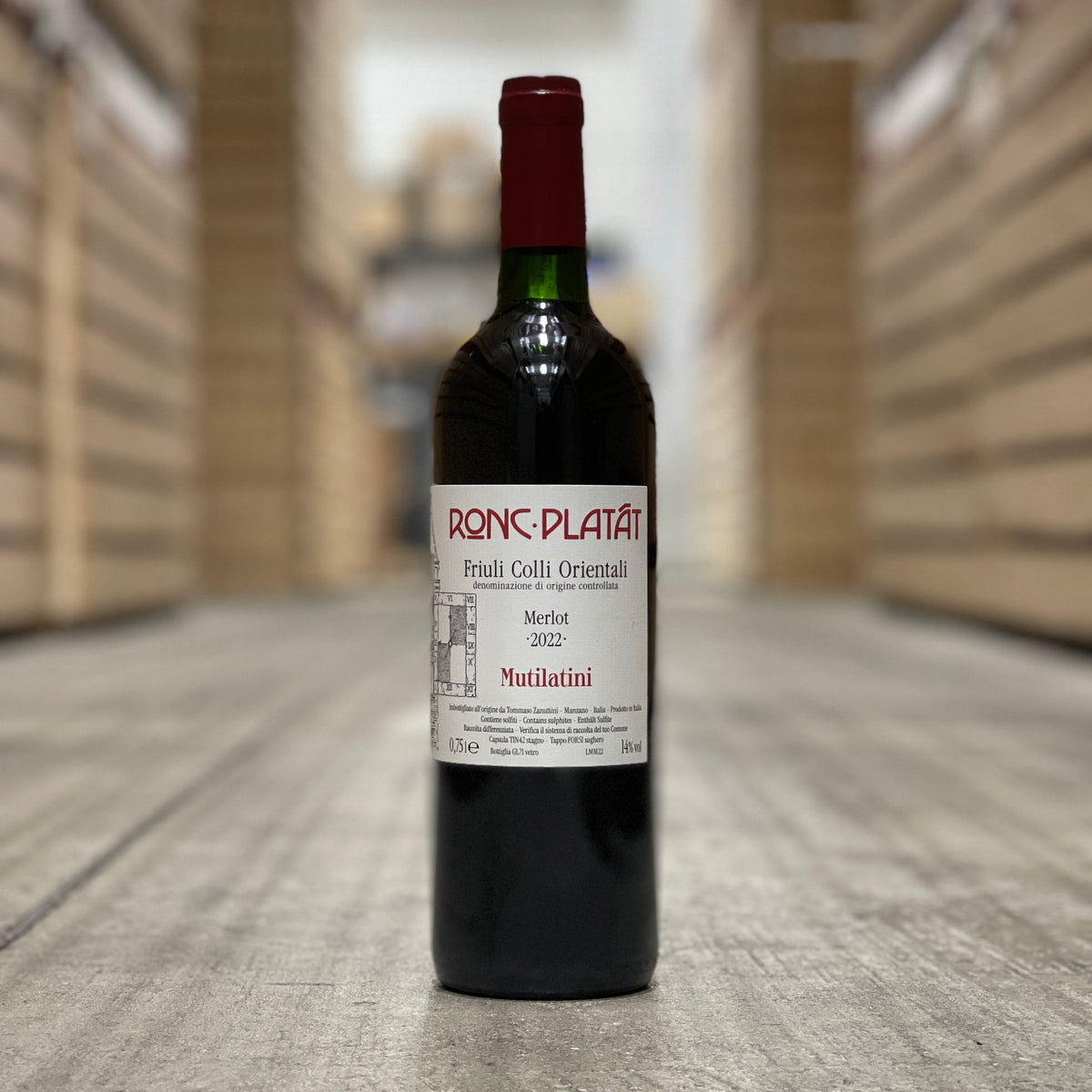 Ronc Platat 'Mutilatini' Rosso Friuli Colli Orientali, Friuli-Venezia Giulia, Italy 2022